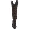 Lucky Brand Borah Studded Knee High Boots(Black)