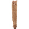Lucky Brand Borah Studded Knee High Boots(Porcini)