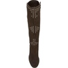 Lucky Brand Women’s Bonnay Knee High Boots(Leonardo Dark Grey Regular Calf)