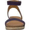 Lucky Brand Women’s Garston Flat Sandal(Moroccan Blu)