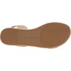 Lucky Brand Women’s Garston Flat Sandal(Stone Saddle Leather)