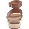 Lucky Brand Women’s Garston Flat Sandal(Umber)