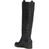 Lucky Brand Womens Hybiscus Wide Calf Riding Boot(Black)