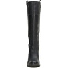 Lucky Brand Womens Hybiscus Wide Calf Riding Boot(Black)