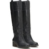 Lucky Brand Womens Hybiscus Wide Calf Riding Boot(Black Wide Calf)