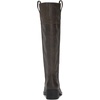 Lucky Brand Womens Hybiscus Wide Calf Riding Boot(Dark Chocolate)