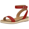 Lucky Brand Women’s Garston Flat Sandal(Garnet)