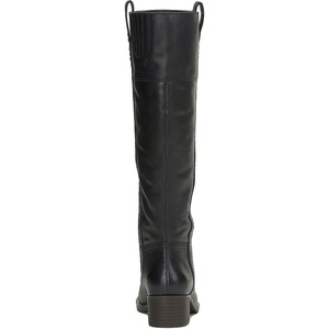 Lucky Brand Womens Hybiscus Wide Calf Riding Boot(Black Wide Calf)