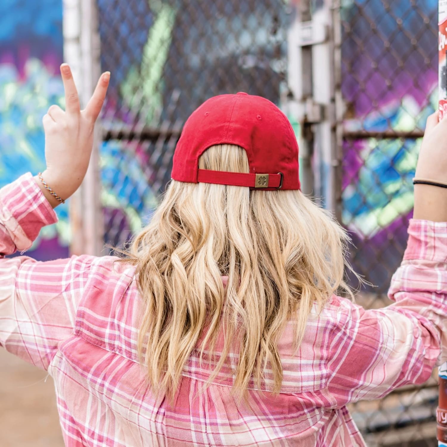 image:imageLucky Brand Classic Cotton Adjustable Dad Hat Baseball Cap Golf Fishing Low Profile 5 Panel Design1990 Embroidered Red