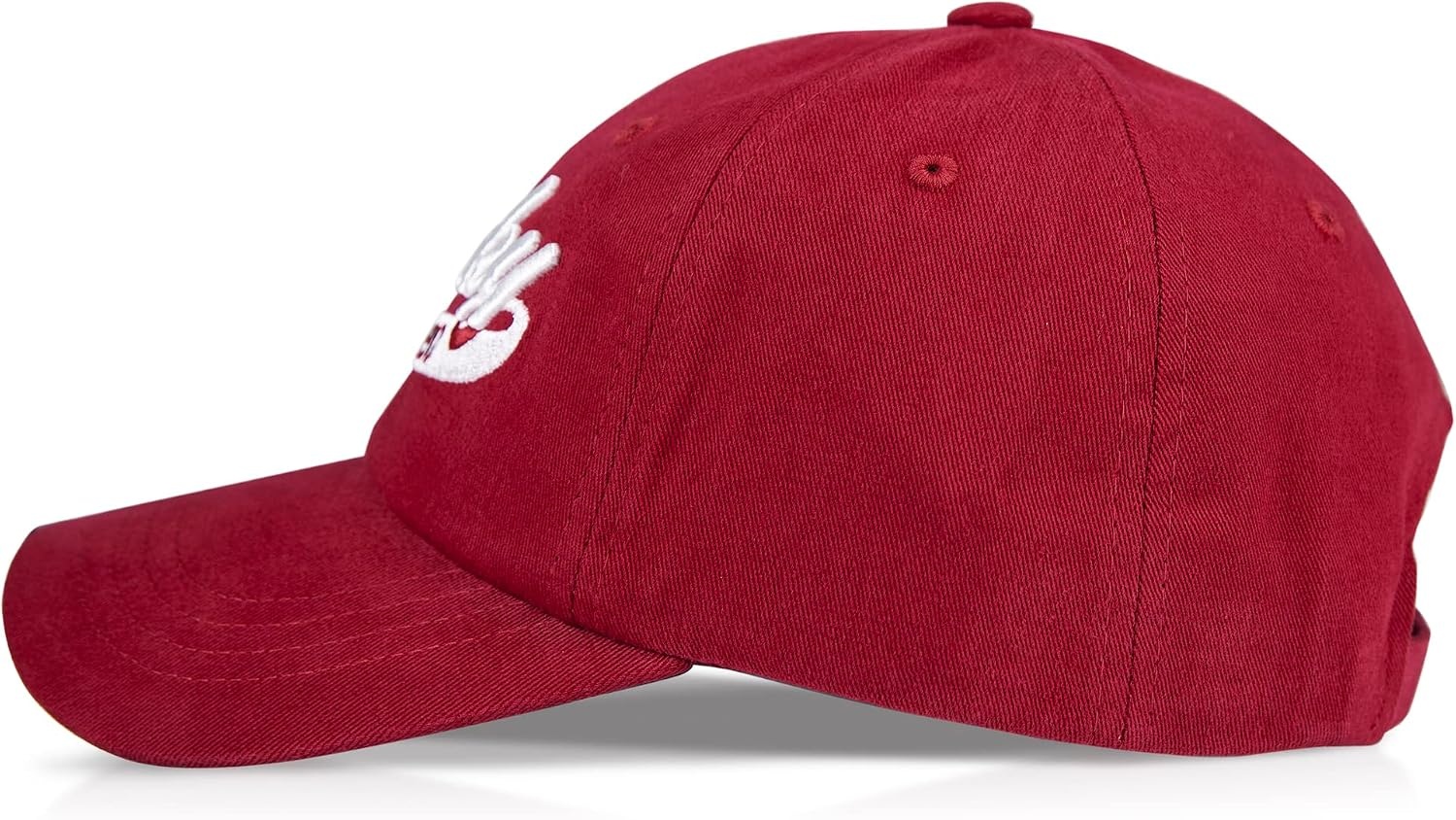 image:imageLucky Brand Classic Cotton Adjustable Dad Hat Baseball Cap Golf Fishing Low Profile 5 Panel Design1990 Embroidered Red