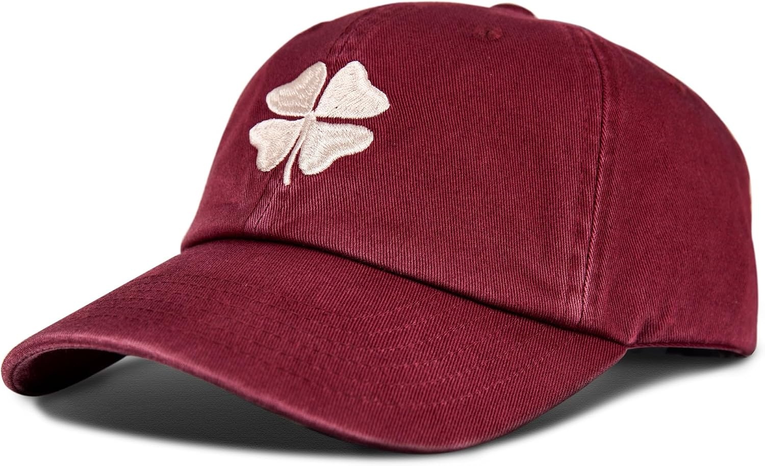 image:imageLucky Brand Classic Cotton Adjustable Dad Hat Baseball Cap Golf Fishing Low Profile 5 Panel DesignClover Brick