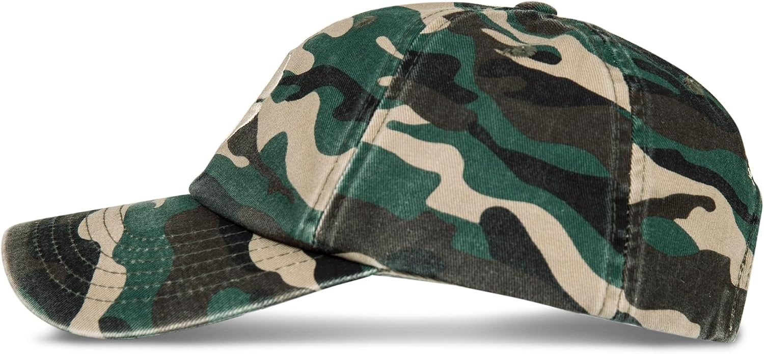 image:imageLucky Brand Classic Cotton Adjustable Dad Hat Baseball Cap Golf Fishing Low Profile 5 Panel DesignClover Camo