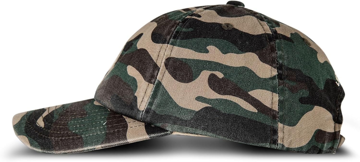 image:imageLucky Brand Classic Cotton Adjustable Dad Hat Baseball Cap Golf Fishing Low Profile 5 Panel DesignClover Camo New