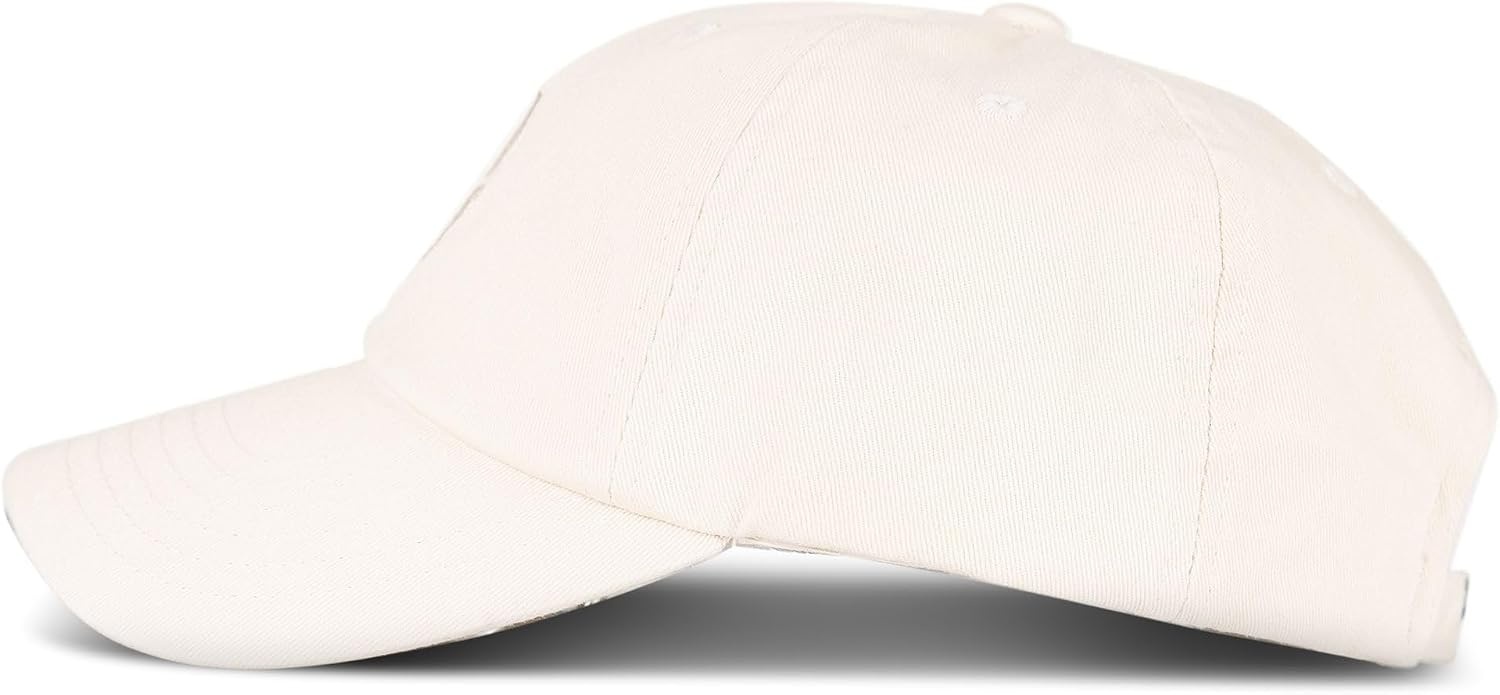 image:imageLucky Brand Classic Cotton Adjustable Dad Hat Baseball Cap Golf Fishing Low Profile 5 Panel DesignClover Natural