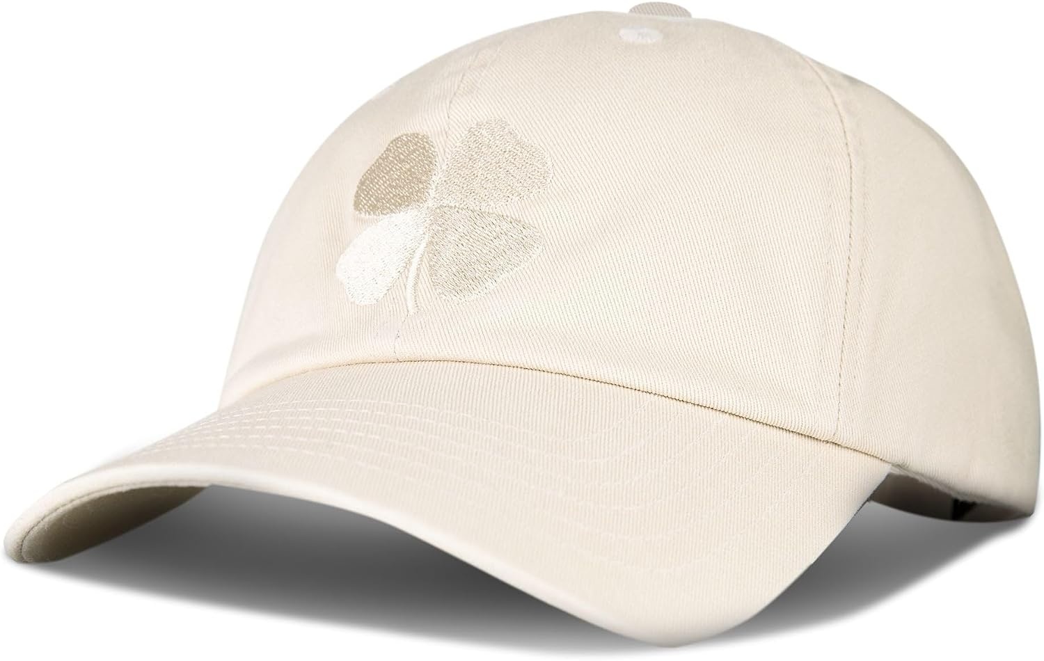 image:imageLucky Brand Classic Cotton Adjustable Dad Hat Baseball Cap Golf Fishing Low Profile 5 Panel DesignClover Natural New