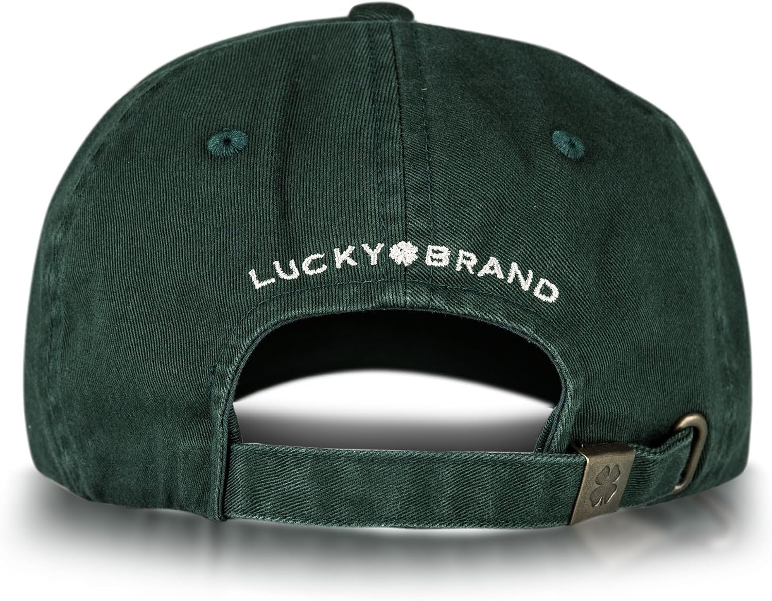 image:imageLucky Brand Classic Cotton Adjustable Dad Hat Baseball Cap Golf Fishing Low Profile 5 Panel DesignClover Pine New