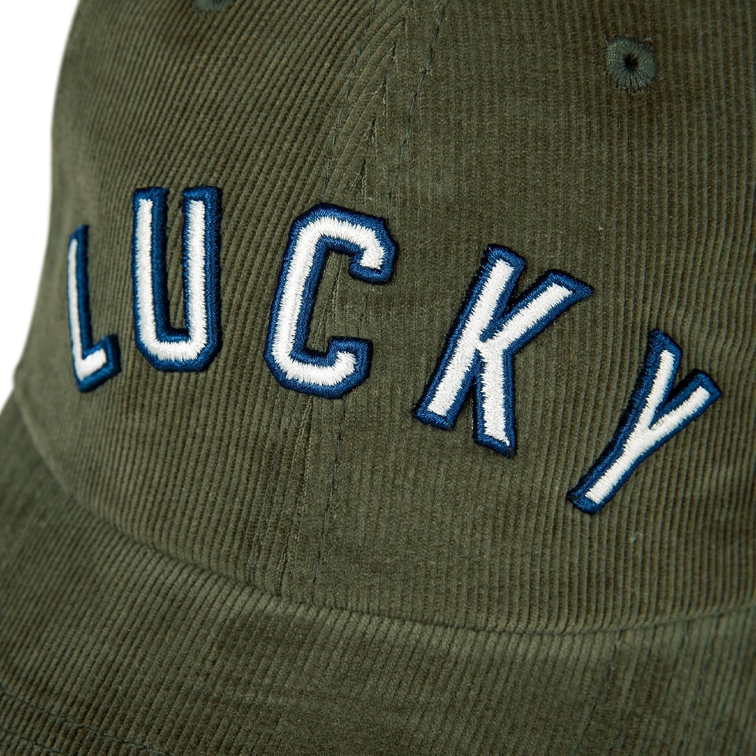 image:imageLucky Brand Classic Cotton Adjustable Dad Hat Baseball Cap Golf Fishing Low Profile 5 Panel DesignCorduroy Caper