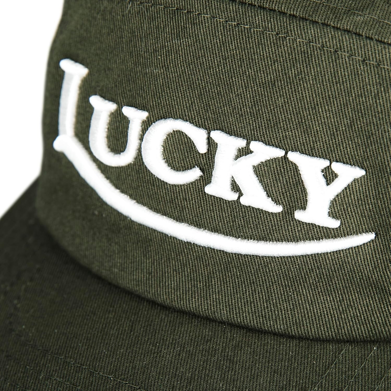 image:imageLucky Brand Classic Cotton Adjustable Dad Hat Baseball Cap Golf Fishing Low Profile 5 Panel DesignFive Panel Olive