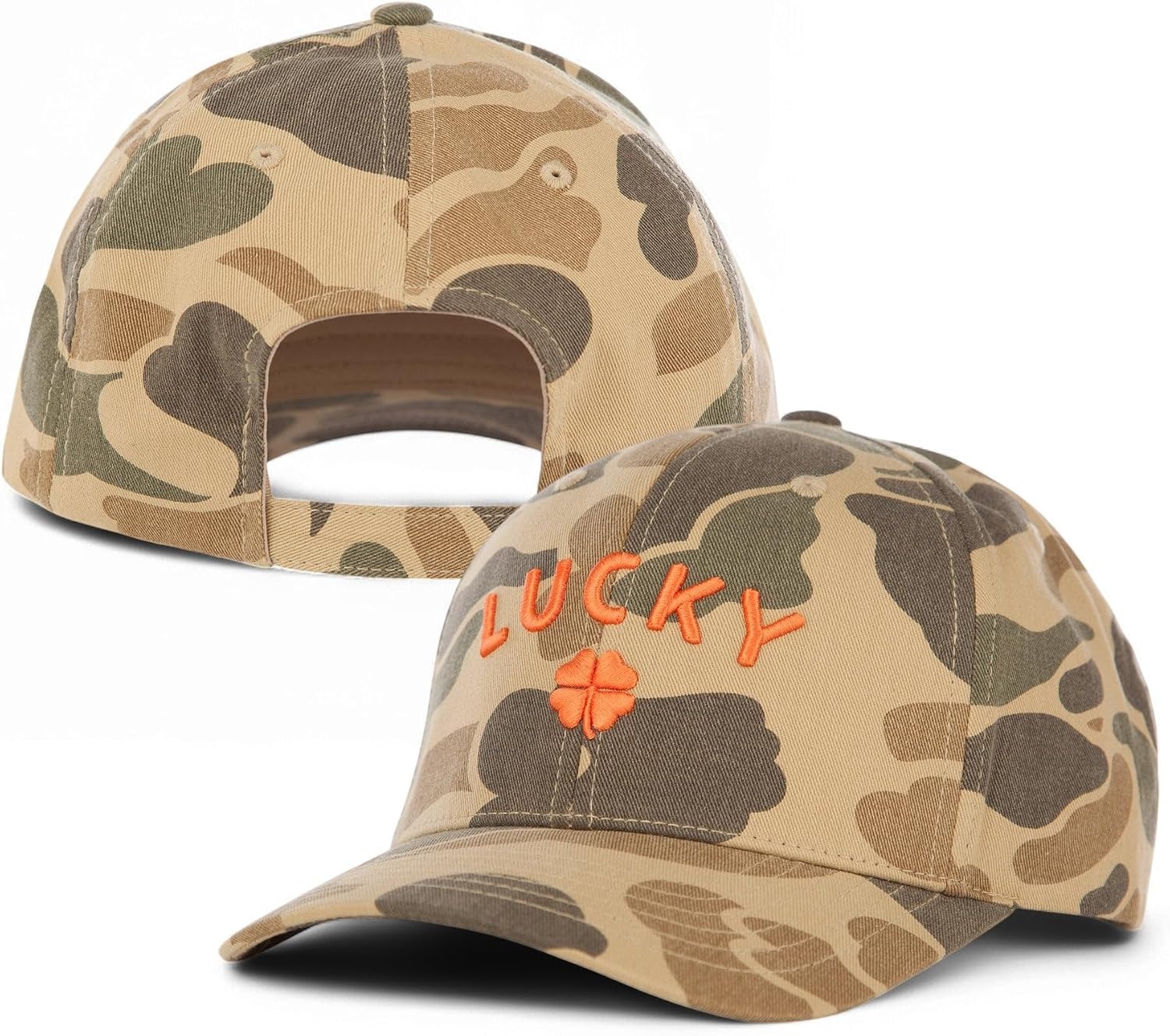 image:imageLucky Brand Classic Cotton Adjustable Dad Hat Baseball Cap Golf Fishing Low Profile 5 Panel DesignLucky Camo