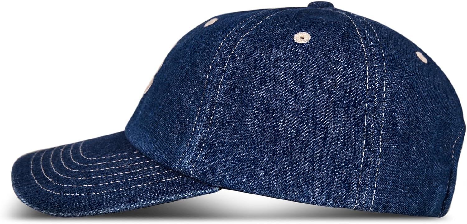 image:imageLucky Brand Classic Cotton Adjustable Dad Hat Baseball Cap Golf Fishing Low Profile 5 Panel DesignLucky Clover Light Denim