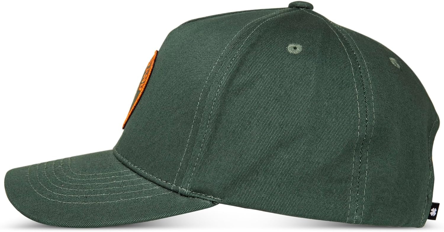 image:imageLucky Brand Classic Cotton Adjustable Dad Hat Baseball Cap Golf Fishing Low Profile 5 Panel DesignMfg Co Patch Forest Green