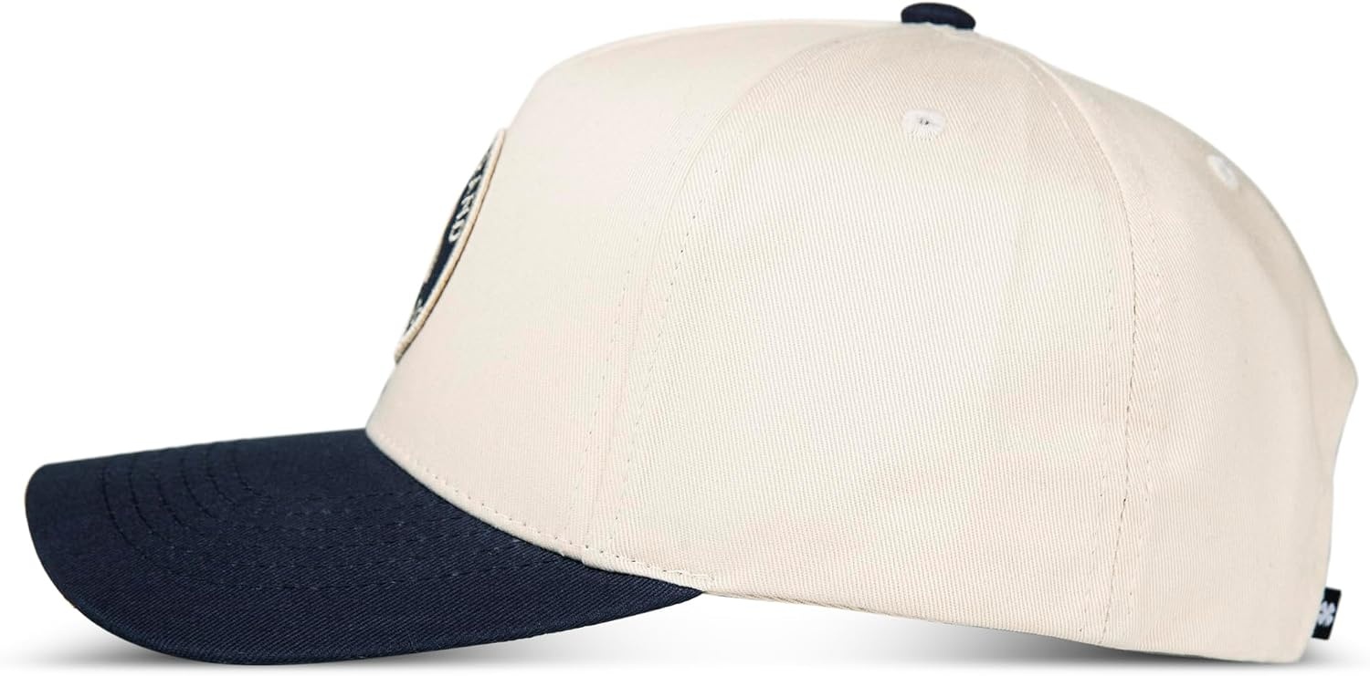 image:imageLucky Brand Classic Cotton Adjustable Dad Hat Baseball Cap Golf Fishing Low Profile 5 Panel DesignMfg Co Patch Ivory