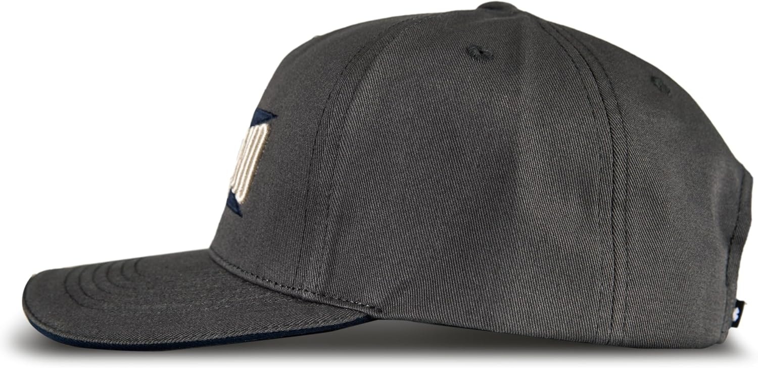 image:imageLucky Brand Classic Cotton Adjustable Dad Hat Baseball Cap Golf Fishing Low Profile 5 Panel DesignNyLa Dark Grey