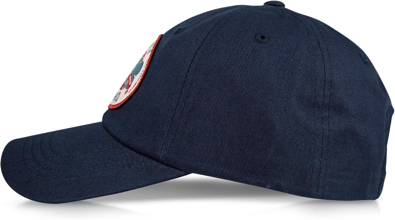 image:imageLucky Brand Classic Cotton Adjustable Dad Hat Baseball Cap Golf Fishing Low Profile 5 Panel DesignOval Clover Patch Dark Navy