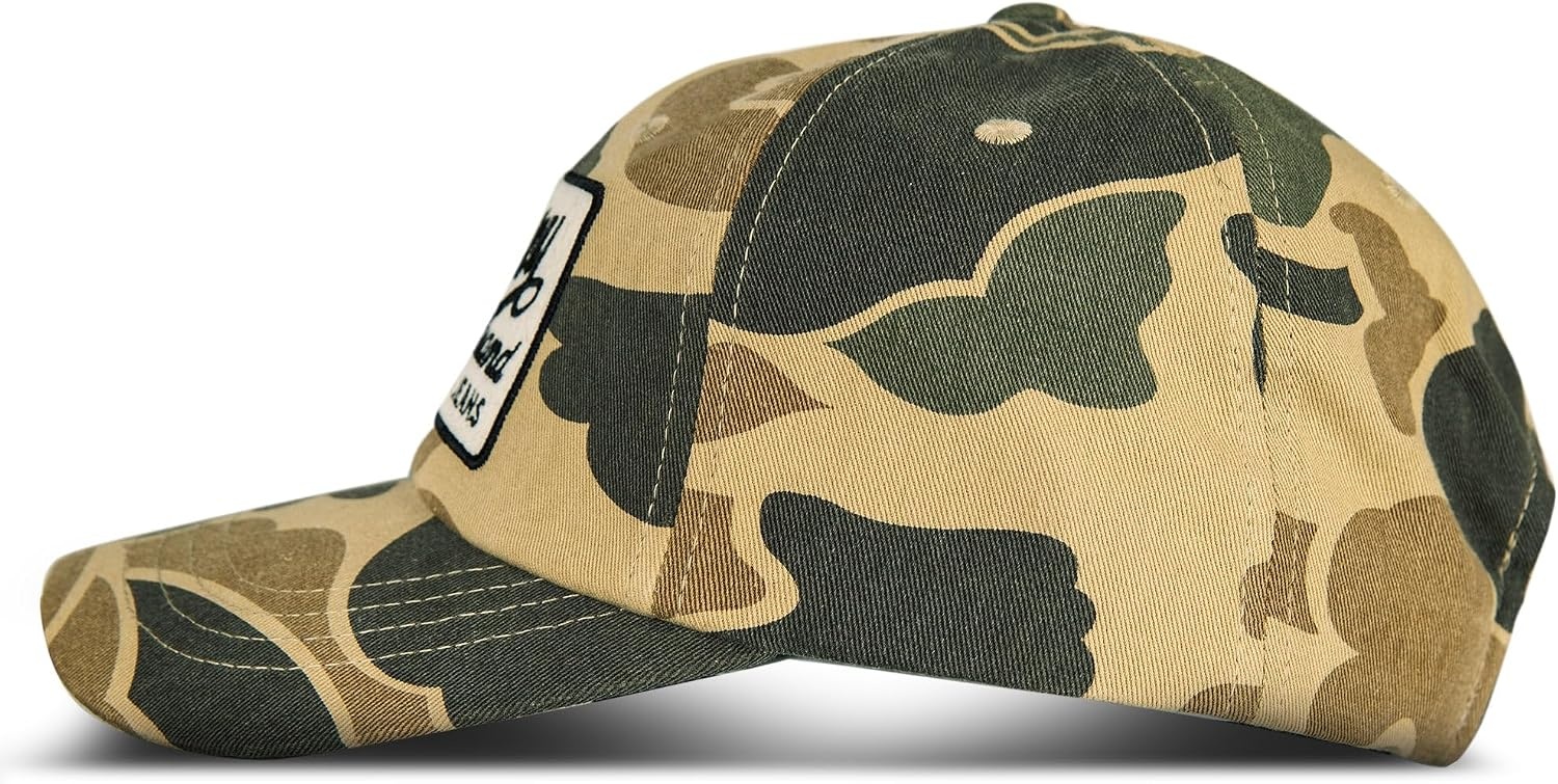 image:imageLucky Brand Classic Cotton Adjustable Dad Hat Baseball Cap Golf Fishing Low Profile 5 Panel DesignPatch Camo