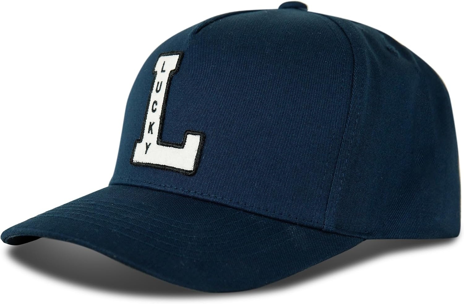 image:imageLucky Brand Classic Cotton Adjustable Dad Hat Baseball Cap Golf Fishing Low Profile 5 Panel DesignVintage Embroidered Navy