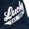 Lucky Brand Classic Cotton Adjustable | Dad Hat | Baseball Cap | Golf | Fishing | Low Profile | 5 Panel Design(1990 Embroidered – Navy)