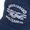 Lucky Brand Classic Cotton Adjustable | Dad Hat | Baseball Cap | Golf | Fishing | Low Profile | 5 Panel Design(Blue Jeans Co – Navy)