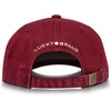 Lucky Brand Classic Cotton Adjustable | Dad Hat | Baseball Cap | Golf | Fishing | Low Profile | 5 Panel Design(Clover – Brick)