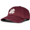 Lucky Brand Classic Cotton Adjustable | Dad Hat | Baseball Cap | Golf | Fishing | Low Profile | 5 Panel Design(Clover – Brick (New))