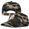 Lucky Brand Classic Cotton Adjustable | Dad Hat | Baseball Cap | Golf | Fishing | Low Profile | 5 Panel Design(Clover – Camo (New))