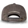 Lucky Brand Classic Cotton Adjustable | Dad Hat | Baseball Cap | Golf | Fishing | Low Profile | 5 Panel Design(Clover – Charcoal Grey (New))