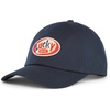 Lucky Brand Classic Cotton Adjustable | Dad Hat | Baseball Cap | Golf | Fishing | Low Profile | 5 Panel Design(Embroidered Patch – Navy)