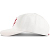 Lucky Brand Classic Cotton Adjustable | Dad Hat | Baseball Cap | Golf | Fishing | Low Profile | 5 Panel Design(Flag Clover – White)