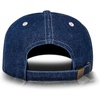 Lucky Brand Classic Cotton Adjustable | Dad Hat | Baseball Cap | Golf | Fishing | Low Profile | 5 Panel Design(Lucky Clover – Light Denim)