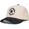 Lucky Brand Classic Cotton Adjustable | Dad Hat | Baseball Cap | Golf | Fishing | Low Profile | 5 Panel Design(Mfg Co Embroidered – Cream)