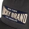 Lucky Brand Classic Cotton Adjustable | Dad Hat | Baseball Cap | Golf | Fishing | Low Profile | 5 Panel Design(Ny/La – Dark Grey)