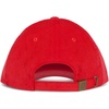 Lucky Brand Classic Cotton Adjustable | Dad Hat | Baseball Cap | Golf | Fishing | Low Profile | 5 Panel Design(Script Corduroy – Red)
