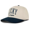 Lucky Brand Classic Cotton Adjustable | Dad Hat | Baseball Cap | Golf | Fishing | Low Profile | 5 Panel Design(Varsity – Navy)