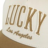Lucky Brand Classic Cotton Adjustable | Dad Hat | Baseball Cap | Golf | Fishing | Low Profile | 5 Panel Design(Varsity – Tan)
