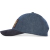 Lucky Brand Classic Cotton Adjustable | Dad Hat | Baseball Cap | Golf | Fishing | Low Profile | 5 Panel Design(Vintage Denim – Navy)