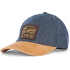 Lucky Brand Classic Cotton Adjustable | Dad Hat | Baseball Cap | Golf | Fishing | Low Profile | 5 Panel Design(Vintage Denim – Tan)