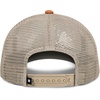 Lucky Brand Trucker Hat | Snapback | Adjustable | Mesh Back | Retro | Baseball Cap | Golf | Fishing | American Heritage(Burger Joint – Terracotta)
