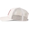 Lucky Brand Trucker Hat | Snapback | Adjustable | Mesh Back | Retro | Baseball Cap | Golf | Fishing | American Heritage(Clover Patch – Light Grey)