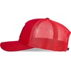 Lucky Brand Trucker Hat | Snapback | Adjustable | Mesh Back | Retro | Baseball Cap | Golf | Fishing | American Heritage(Clover Patch – Red)