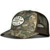 Lucky Brand Trucker Hat | Snapback | Adjustable | Mesh Back | Retro | Baseball Cap | Golf | Fishing | American Heritage(La Patch – Camo)